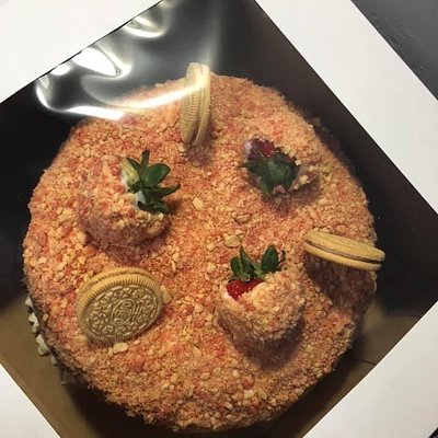 Strawberry Shortcake Cake 