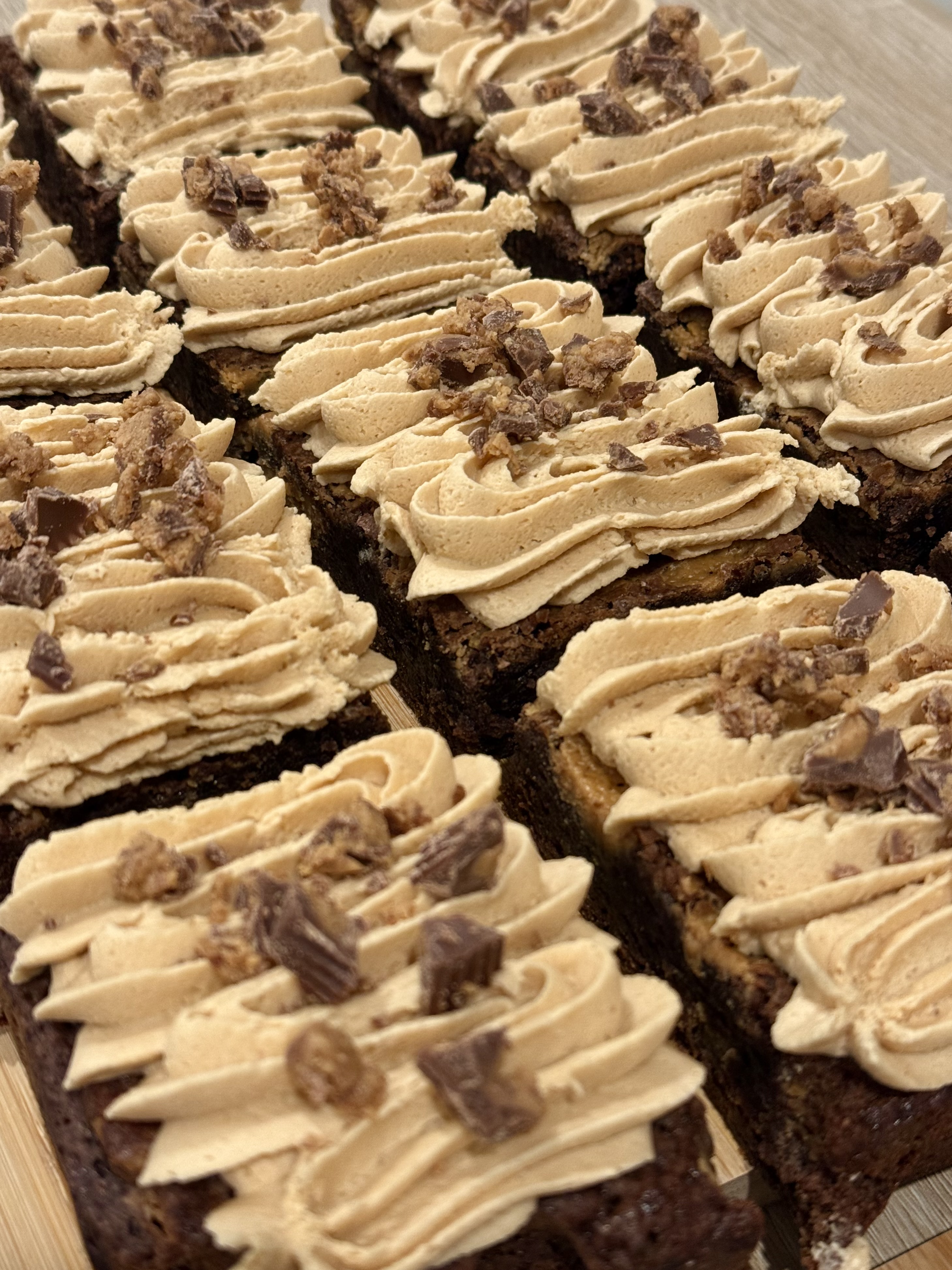 Peanut Butter Fudge Brownies