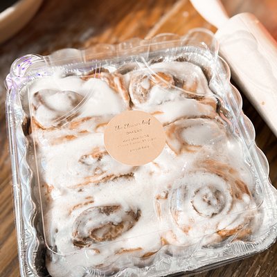 Sourdough Discard Cinnamon Rolls (6 count)