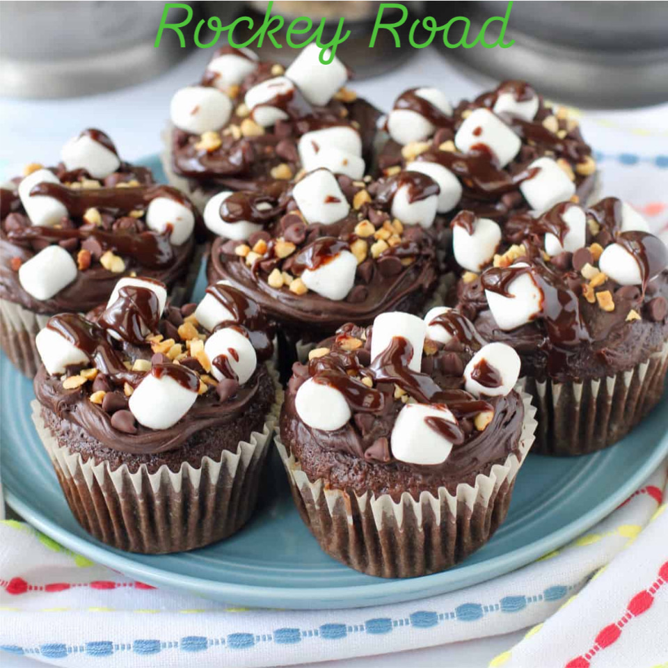 Rocky Road Cupcakes 