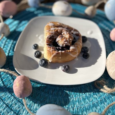 Blueberry Cinnamon Rolls