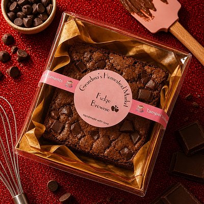 Jumbo Double Fudge Brownie