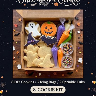 8 CT. HALLOWEEN DIY COOKIE KIT (15% Off Thru The 12th)