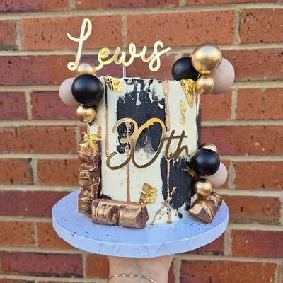 5" Round Tall Cake - Custom Design (Serves 15)
