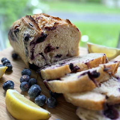 Lemon & Blueberry Sourdough