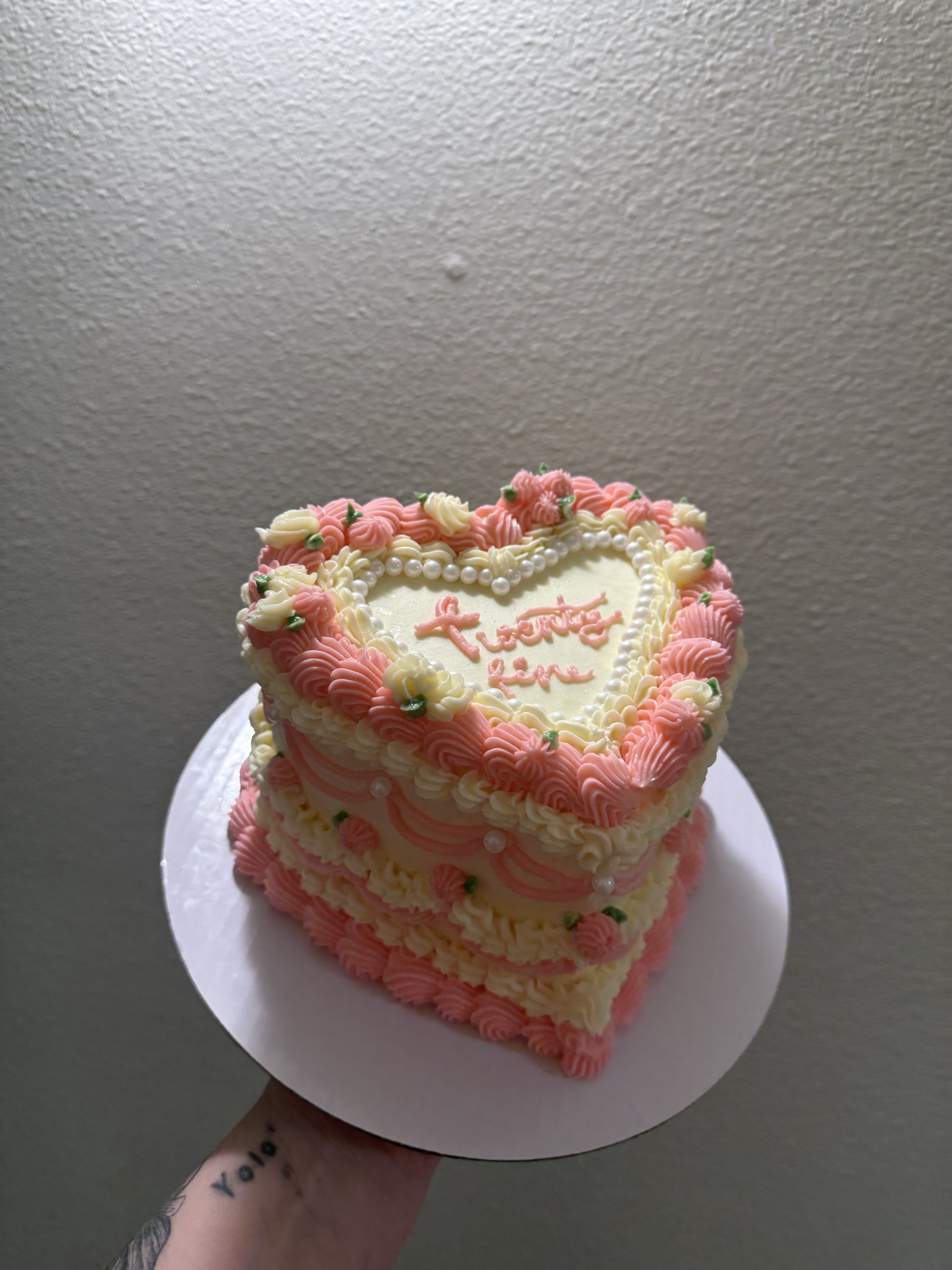 6in Heart Shaped Cake