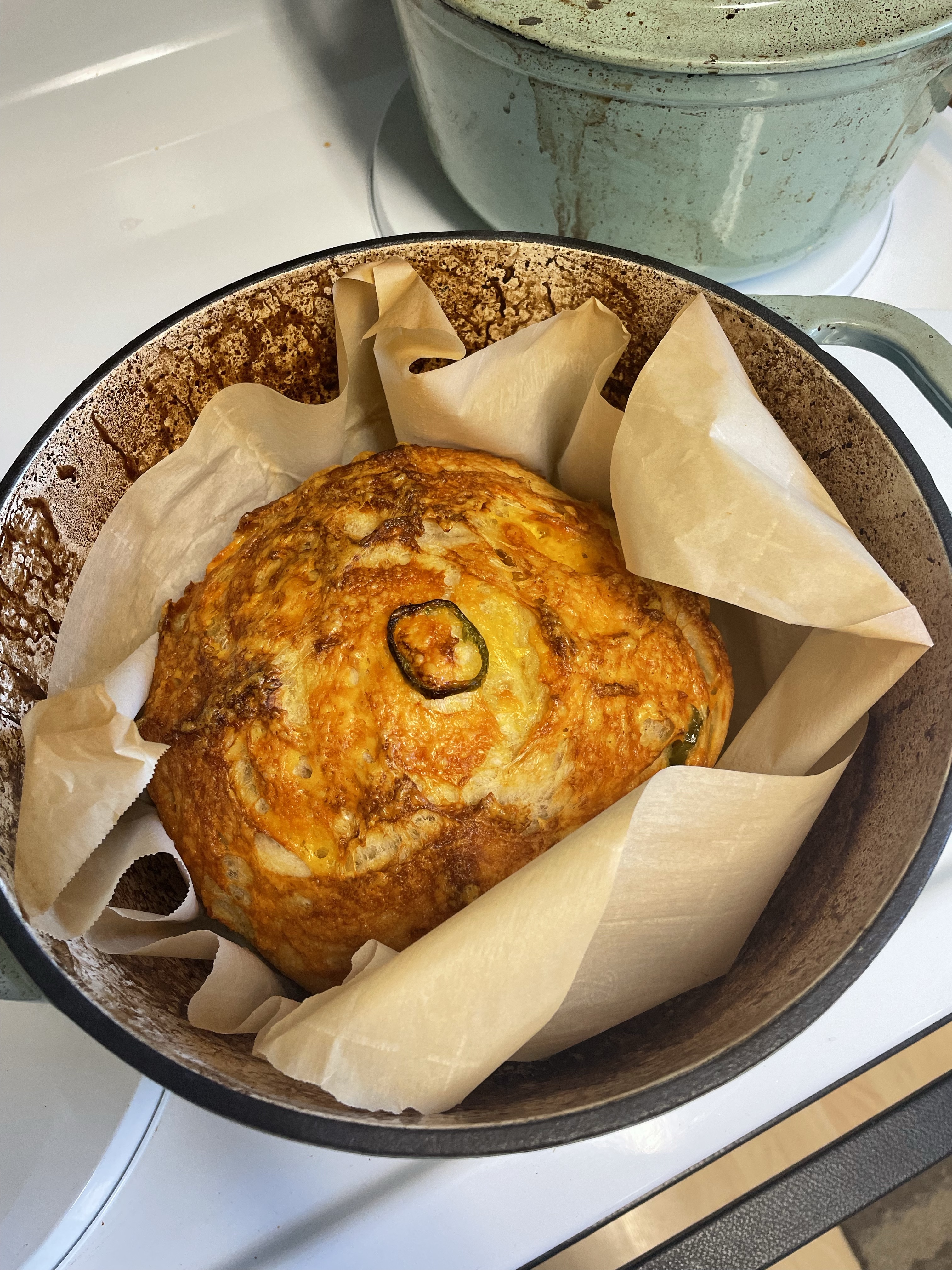 Jalapeño Extra Sharp Cheddar Cheese White Bread