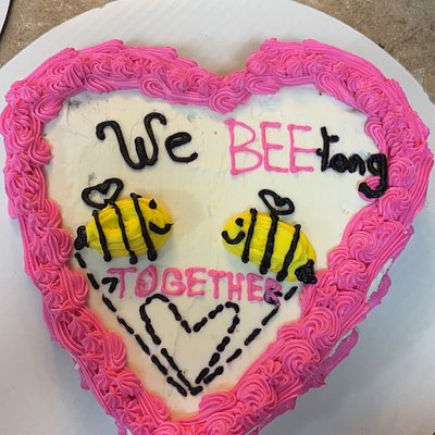 Heart Shaped Killer Cake