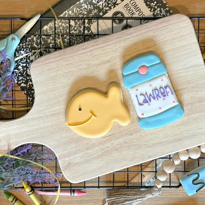 2pc Goldfish/ Thermos Set