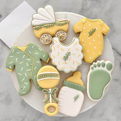 Baby Shower Sugar Cookies (Dozen)