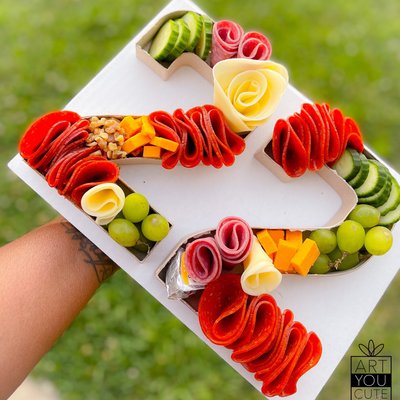 Charcuterie Number/Letter Set - 8in