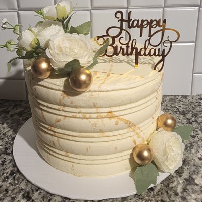 8" Cake (18-24 Servings)