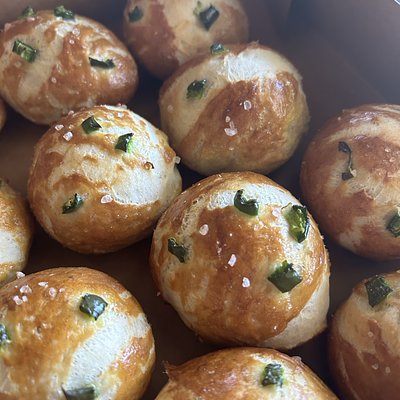 Sourdough Pretzels