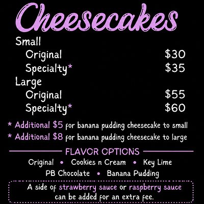 Cheesecake 