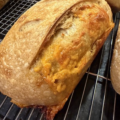 Cheddar Sourdough Loaf