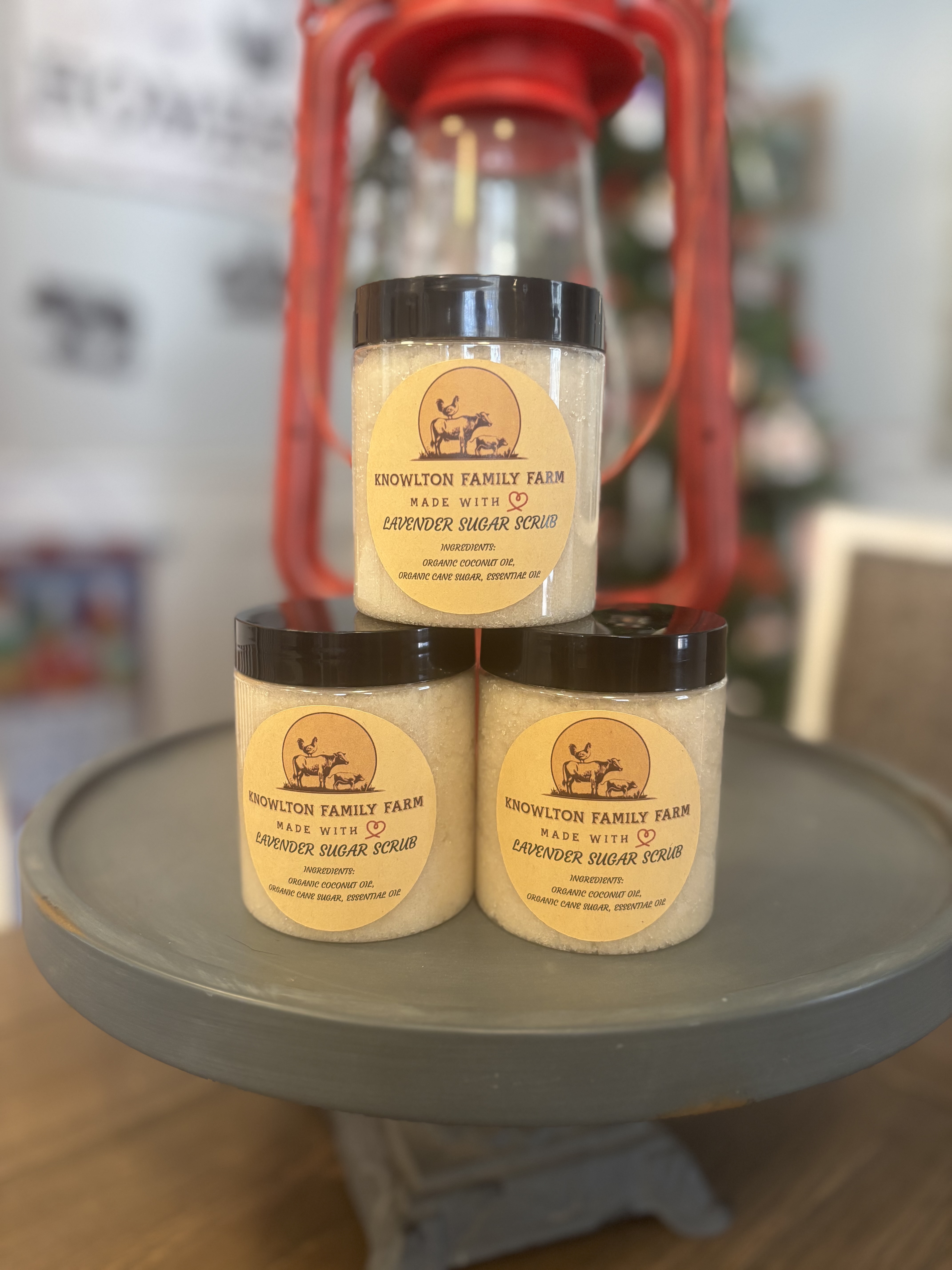 Organic Lavender Sugar Scrub 