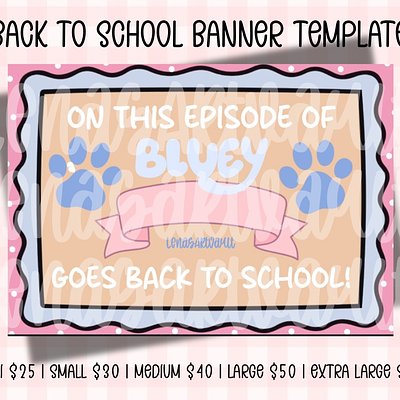 On This Episode Of Back To School Painted Banner