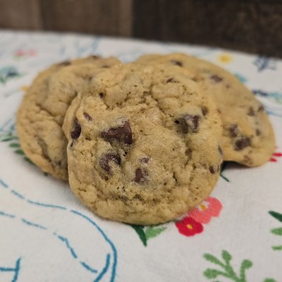 Chocolate Chip Sourdough Cookies
