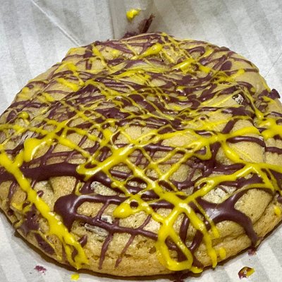 Cadbury Creme Egg Stuffed Cookie