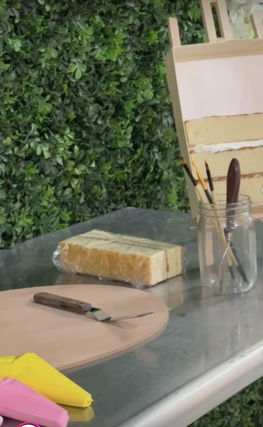 Paint A CAKE On Canvas Class Early Bird Special