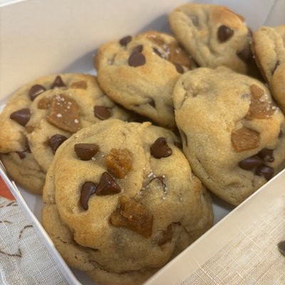 Chocolate Chip & Homemade Toffee