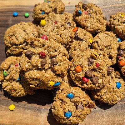 Gluten-free Monster Cookies 
