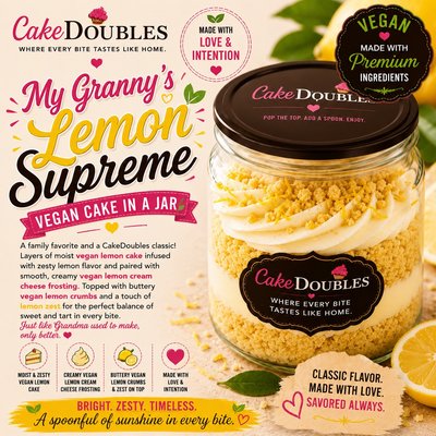 Vegan My Granny’s Lemon Supreme