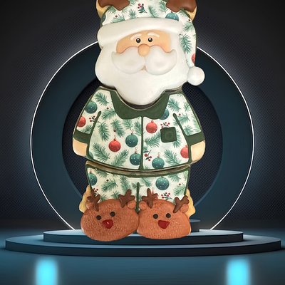 Santa Pajama Cookies