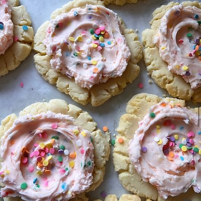 Puyallup Pink Sugar Cookie