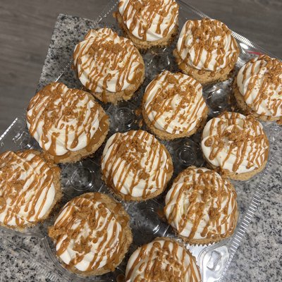 Cookie Butter Cupcakes 