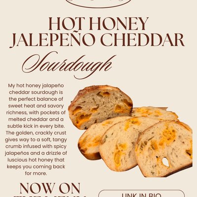 Hot Honey Jalepeño cheddar