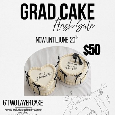 Graduation Cake Sale  