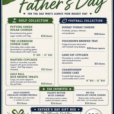 Father’s Day Treats