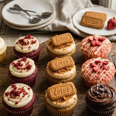 The Ultimate Filled Cupcake Platter: Mix & Match 12-Pack