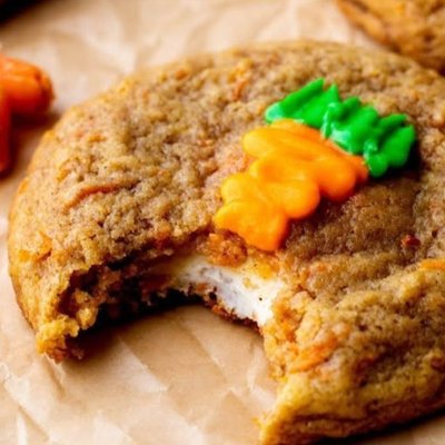 Stuffed Carrot Cake Cookie
