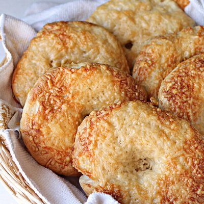Asiago Bagels (6)