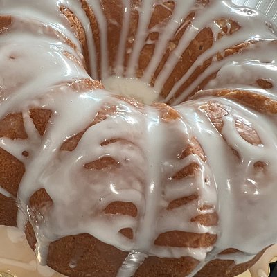 Glazed Pound Cake 