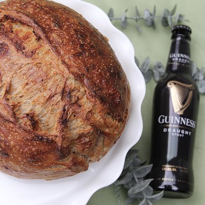 Dubliner Cheddar, Onion & Stout Sourdough