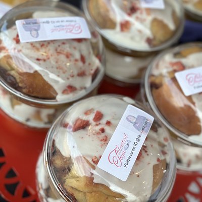 Strawberries And Cream King Cake