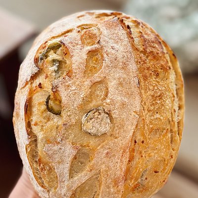 Jalapeño Cheddar Boule