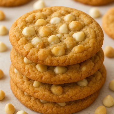 White Chocolate Chip Cookies 