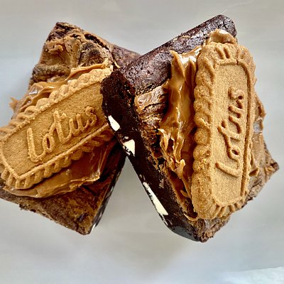 Lotus Biscoff Brownies