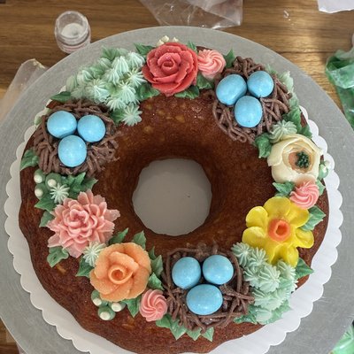 Easter Egg Nest Bundt