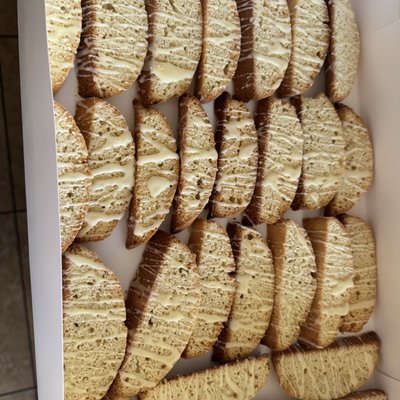 Eggnog Biscotti