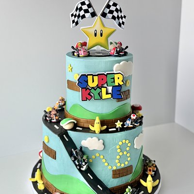 2-Tier Custom Cake- 6in/8in