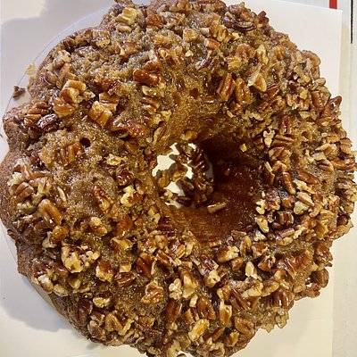 Pecan Upside Down Bundt Cake 
