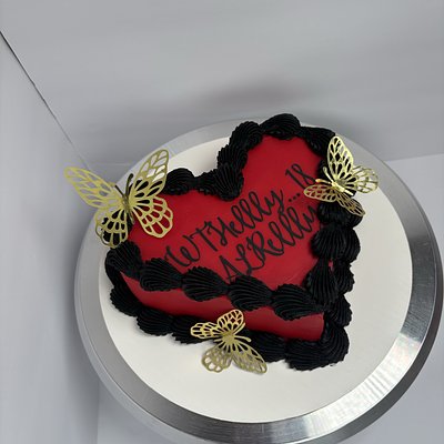 Single Layer Heart Cakes (specify Specific size)