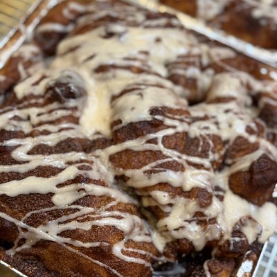 Cinnamon Bun Focaccia Full Pan 