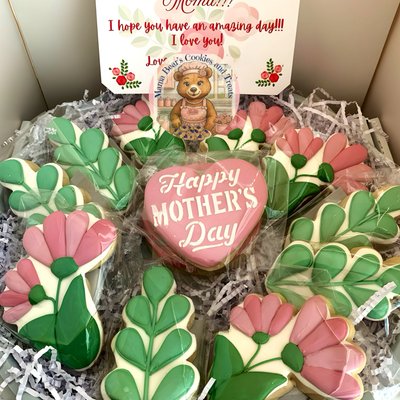 Tier 1: Basic Design Customized Sugar Cookies: Starts at $65 per dozen 