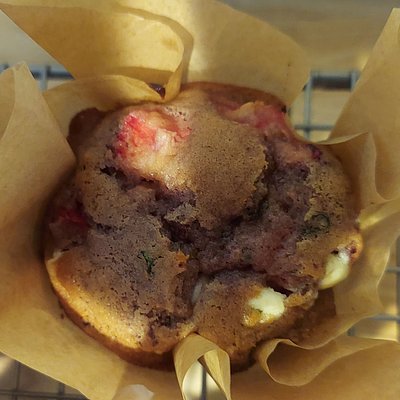 Strawberry-Basil Muffins - Full Dozen